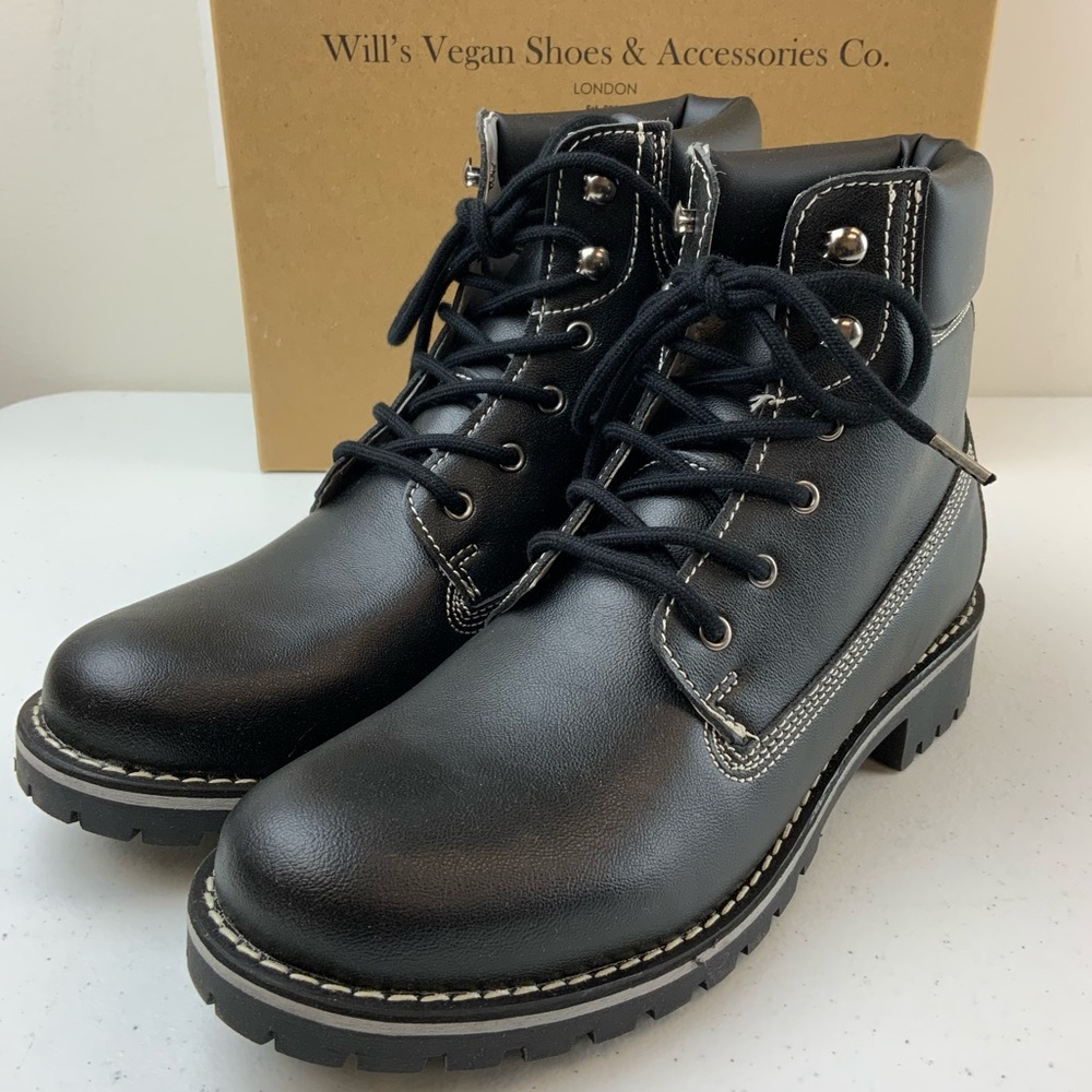 Will’s Vegan Store Dock Boots Black